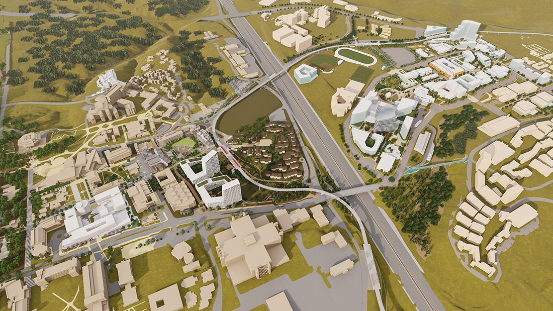 UCSD East Campus Visioning Render 2