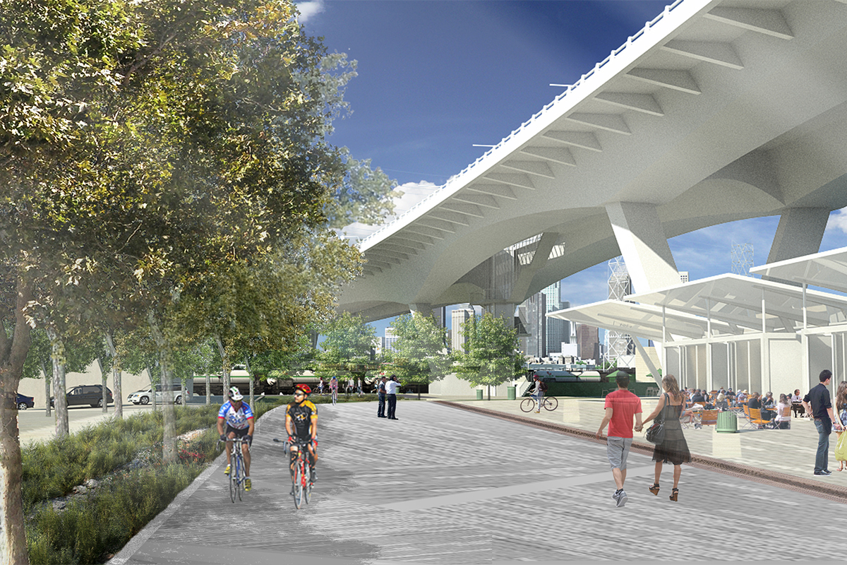 Sixth Street Viaduct by Safdie Rabines Architects