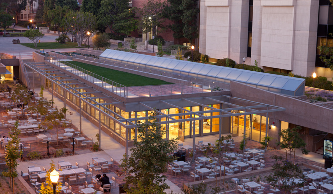 UCLA Student Center by Safdie Rabines Architects