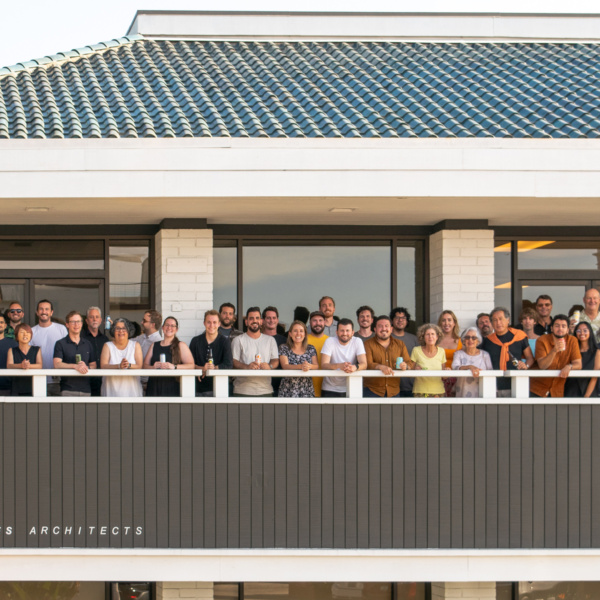 Safdie Rabines Architects team at office in Mission Hills, San Diego